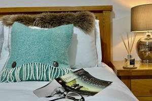 Luxury touches feature throughout Bluebell Cottage Glencoe
